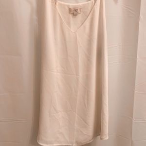 Classic White Dress Up Tank